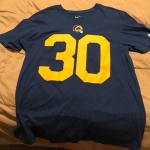 Rams Todd Gurley II T-shirt Jersey